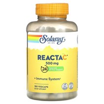 Solaray Reacta-C 500mg 베지 캡슐 180정 (용량확인필수)