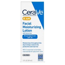 CeraVe AM 오일프리 논코메도제닉 얼굴 수분로션 SPF 30 89ml