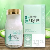잘나온데이 장 영양제 알로에 전잎 아보레센스 정 60정 비타민c