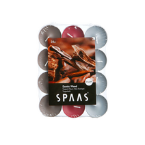 [홈앤하우스] 티라이트 향초 24개 다색 플릿팩 SPAAS, 상세설명 참조, 이그조틱우드, 상세설명 참조