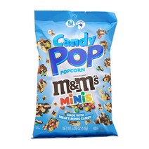 Snack Pop 팝콘 M&M 미니 초콜릿 캔디, 1개, 149g