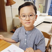 유아~초등학생 어린이 다각형 블루라이트차단 안경
