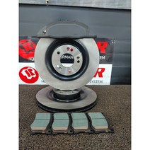 G80 4P + 1피스 발레오 디스크 + 인터알 레이싱패드 성능 가성비 조합 G80 4P 를 2P 세트가격에 판매