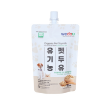 유기농 위두유 펫 소이밀크 150ml 펫두유 맛보기 1봉