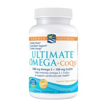 노르딕 얼티메이트 오메가3 코큐텐 코엔자임Q10 1280mg 60정 소프트젤, 1개