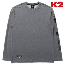 *본사직영* [K2] DOK-DO 긴팔 라운드티 KMU21253MH