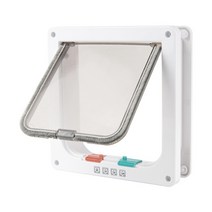 방문펫도어 베란다펫도어 방묘창 펫 도어 개구멍 개문 견문 대형견 펫도어 방묘문 베란다 방문 팻도어 화장실문 수리 보수 방충망 47 고양이 문 자유출입 맨홀 반려동물 강아지가, 펫 맨홀-화이트(65g 고양이 쿠키 1팩 전달)