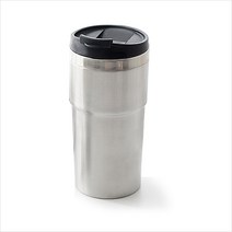 [정민이네샵] 텀스무지모던스텐텀블러330ml(실버), 크라프트상자, 330ml
