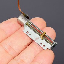 엑추에이터 직교로봇 액츄에이터 리니어모터 DC 5V/12V 8mm 정밀 스크류 스테퍼 모터 선형 액추에이터 2 상 4 선 스테핑 30mm 스트로크, [01] 5V