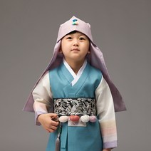 에스큐에스샵 남아 한복소품 한복악세사리 복건 한복소품 도령모 왕건모 - 끝동복건