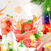 주디 홈카페재료 망고 레몬 청포도 자몽 홍차 농축액 1kg 과일원액 대용량 과즙음료 에이드만들기 샹그리아 퓨레 스무디 농축액, 1개, 1000ml