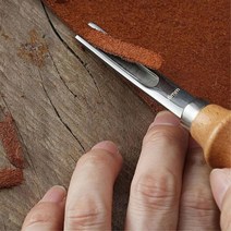가죽공예 U홈파기 가죽피할기 DIY 공구 공방 작업도구 4mm, 단일 출판사