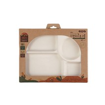 코멕스 자연에서온 옥수수로 만든 유아식기, 10.유아식기 4칸접시(아이보리)