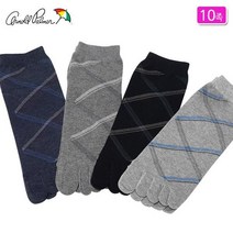 아놀드파마 남성용 면 발가락양말 10족 단목 무좀 발냄새 기능성 통풍 삭스 AP5169