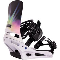Burton 버튼 Cartel Re플렉스 스노우보드 바인딩 - 2023 BURZ95R 167873, White/Cloud Burst, M