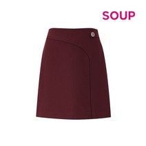 [숲(SOUP)] 단추 미니 스커트(SWASRC1)