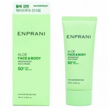 알로애 워터프르푸 선크림 100ml 끈적임 없는 순한 선블록, 단일제품