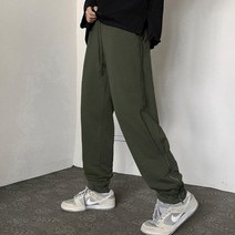 오너클랜 빈티지 느낌 넉넉한 핏 사이드 지퍼 투웨이 조거팬츠