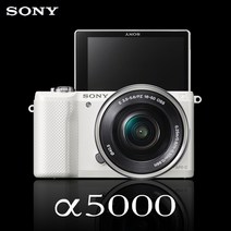 소니 정품 A5000+16-50mm (렌즈포함) 셀카 미러리스 k, 블랙, 32GB+여행용 가방+UV필터