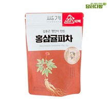 쌍계명차 김동곤명인 홍삼귤피차 파우치 20티백 (E), 20개입