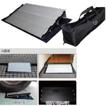 전동 스쿠터 휠체어 장애인 외출용 건물진입 휴대용 경사로 램프