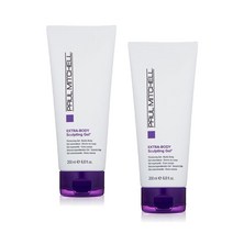 폴미첼 엑스트라바디 스컬프팅 헤어 젤 가는 모발용 200ml Paul Mitchell Extra-Body Sculpting Gel, 2개