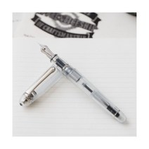 플래티넘 3776 센츄리 나이스 Translucent Demonstrator Rhodium 만년필, Medium