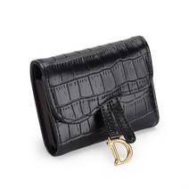 두겹 소가죽 카드지갑 여 숏 리얼 가죽 카드지갑 엠보 크로커다일 오르간 멀티 카드지갑