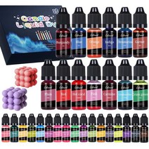 사각몰드 몰딩시공 싱크대교체 자작나무합판 DIY 캔들 안료 키트 비누 액체 착색제 쫄대, 20 colors