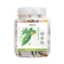 이너블릭 국내산 여주 차 100티백 PLA 친환경 필터, 1g