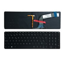 포켓몬키캡 hp 파빌리온용 스페인어 노트북 키보드 15-p223nr 백라이트 무선키보드