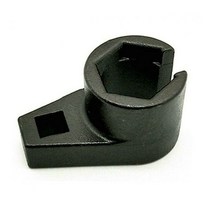 산소 센서 어댑터 소켓 7/8 "22MM 범용 자동차 제거 유럽 규칙 오프셋 산소 O2 센서 소켓 렌치 세트, 01 Black, 01 Black