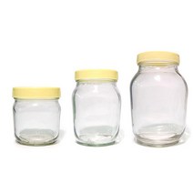 유리꿀병 600g 1.2kg 2.4kg /피클통 소분병 고추장병