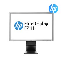 HP EliteDisplay 24인치 IPS E241i 16:10 와이드 DP DVI RGB 중고 LED 모니터, B급 액정기스/흰멍