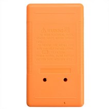 1pc 휴대용 DT-830B 멀티 미터 노란색 디지털 LCD AC 1000V 750V 전압계 볼트 테스터, 한개옵션0