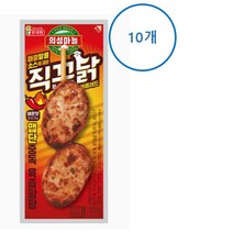 [한끼]의성마늘 직꾸닭 매콤레드 100gX10 방학 홈파티 간식 간편식 안주 밥반찬 전자레인지 조리 롯데햄 가을 식재료 1세트, 11세트