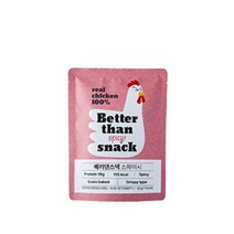 배러댄스낵 닭칩 닭가슴살칩 스파이시, 30g, 50개