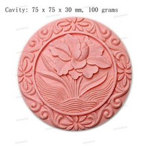 꽃 비누 실리콘 몰드 로터스 비누 폼 트리 비누 만들기 용품 라운드 비누 몰드 직사각형 실리콘 몰드 비누, 14051