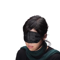 해외여행용품 블랙 수면안대 수면용안대 여행수납