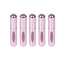 달모아 휴대용 향수 공병 향수통 스프레이 용기 5ml, 5개, 핑크
