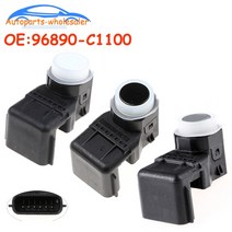 포터후방센서 사각지대 후진음 지게차후방감지기 기아 쏘렌토 현대 96890-C1100 용 새로운 PDC 주차 센서, 03 Silver