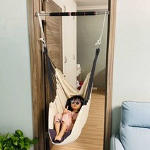 그네의자 흔들그네의자 원목 라탄 정원 의자, T