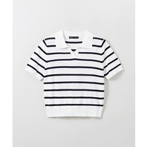 스파오 니트 스웨터 [COOL] 반오픈 반팔니트_SPKWE25W03