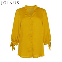 조이너스 소매리본 블라우스-JF18RB5702736A