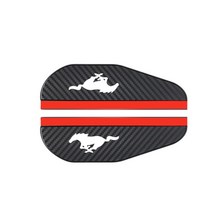 포드 머스탱 gt 자동차 스티커 액세서리에 대 한 2pcs 자동차 사이드 미러 탄소 섬유 비, [02] mustang