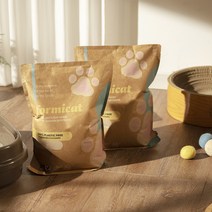 포마이캣 햇살건조 소듐 벤토나이트 고양이모래 두부 카사바와 비교 필수, 총12kg(6kg+6kg)