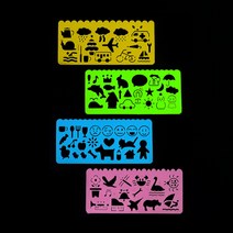 템플레이트 템플릿자 제도모형자 제도자 운형자 4P