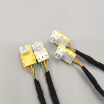 자동차 관련제품 폭스 바겐 아우디 푸조 포드 스티어링 휠 헤어 스프링 시트 벨트 메인 사이드 에어백 플러, 한개옵션0