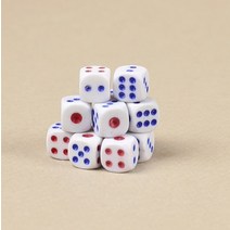 키알리 문구존 미니 육면체 주사위 보드게임 주사위 12p x 3개, 제품선택, 1cm