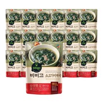 CJ 비비고 소고기 미역국 500 x 18개
